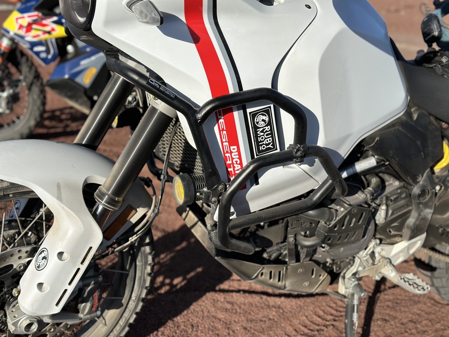 Ducati DesertX Crash Bars Combo
