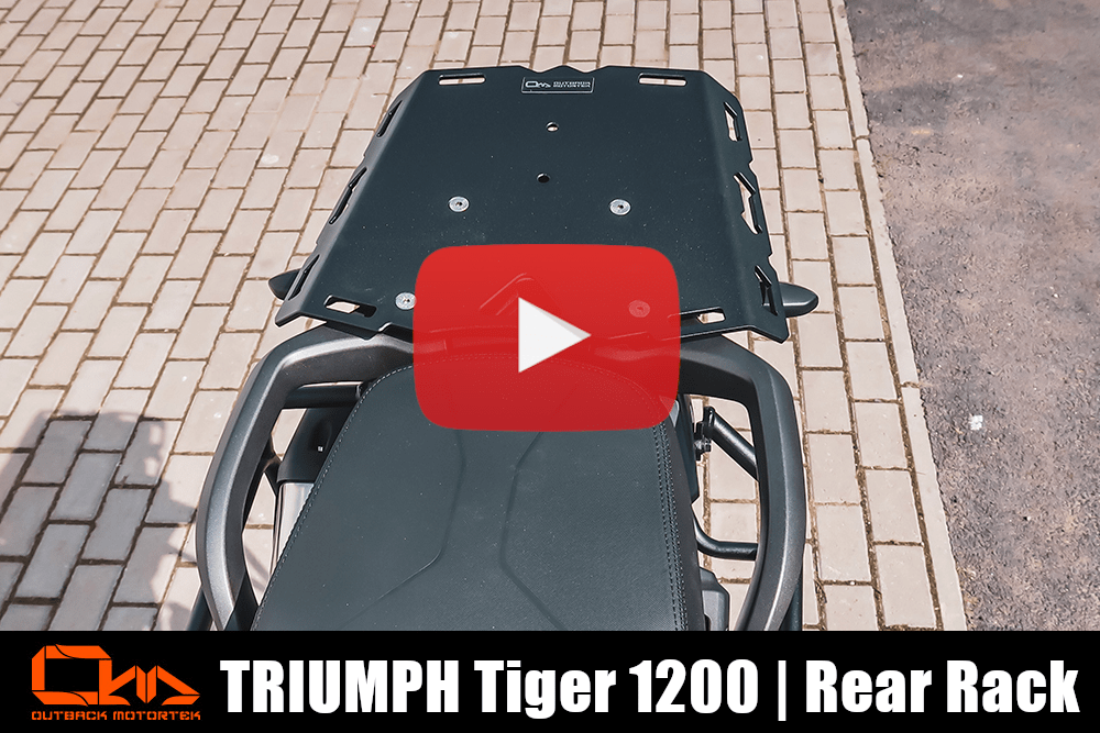 Triumph Tiger 1200 Rear Rack Installation