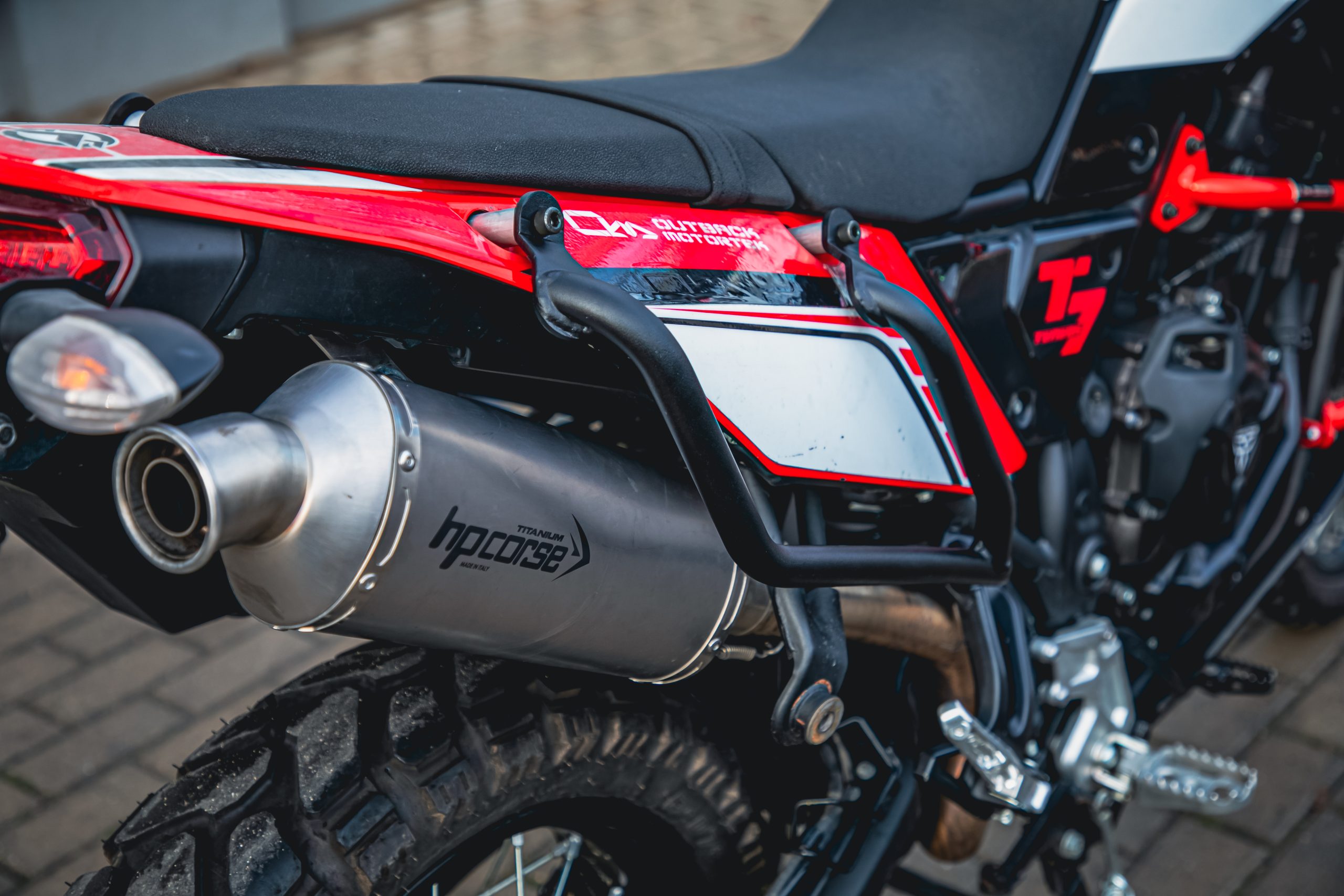 Porte-bagages Arrière Pour Yamaha Tenere 700 (2019-2024) – Support Indépendant En Aluminium, Montage Facile