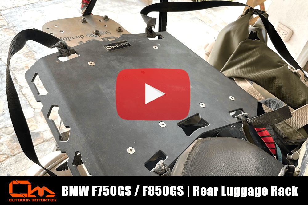 BMW F850GS Rack Installation