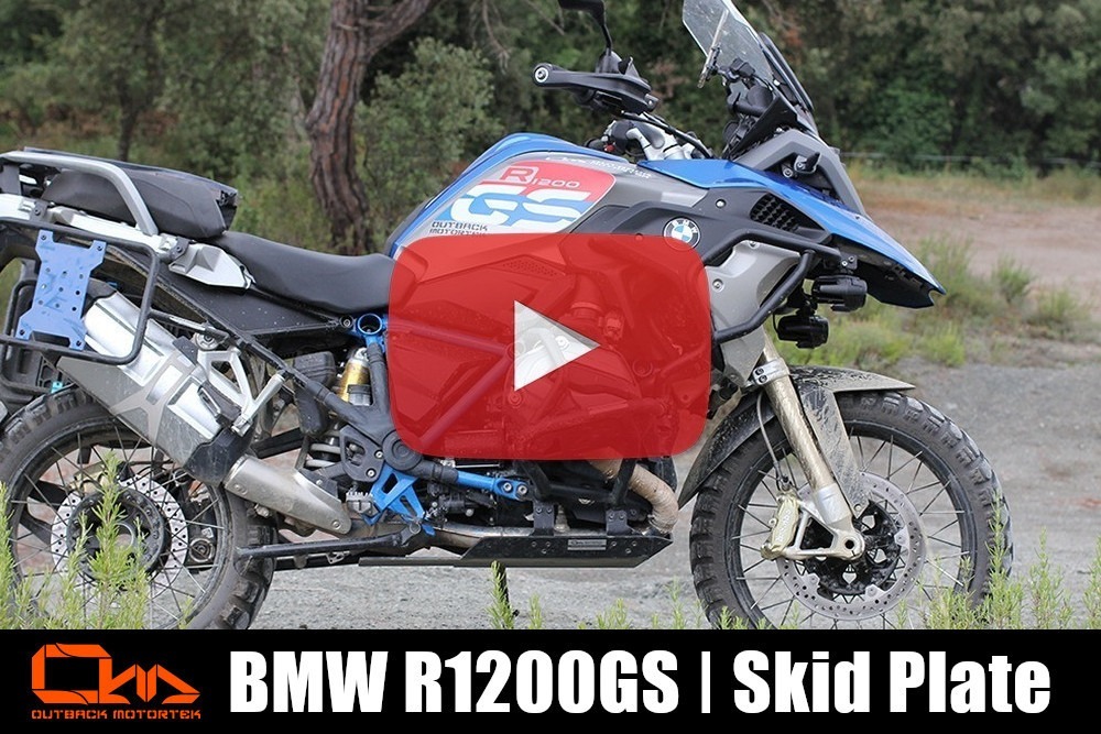 BMW 1200GS LC Skid Plate Installation