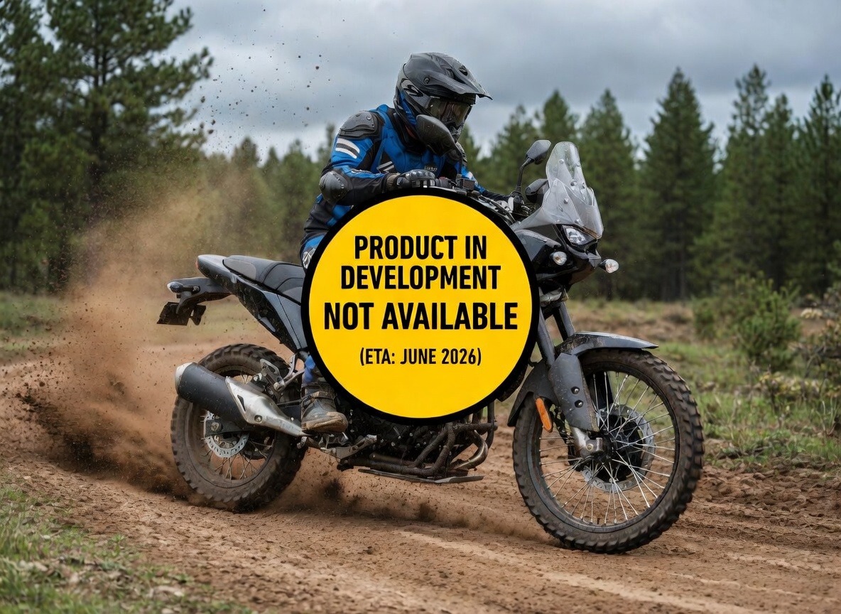 NBqQS Kawasaki KLE500 – Porte-Bagages Arrière – Image 1